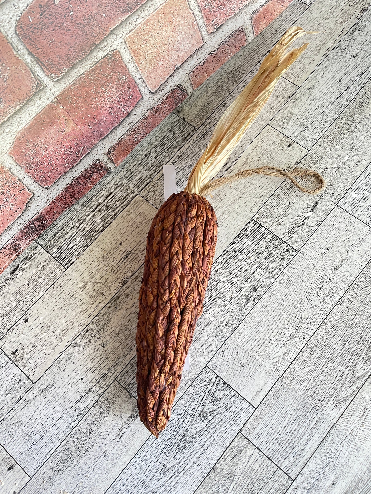 Twine Braided Corn on the Cob Decoration