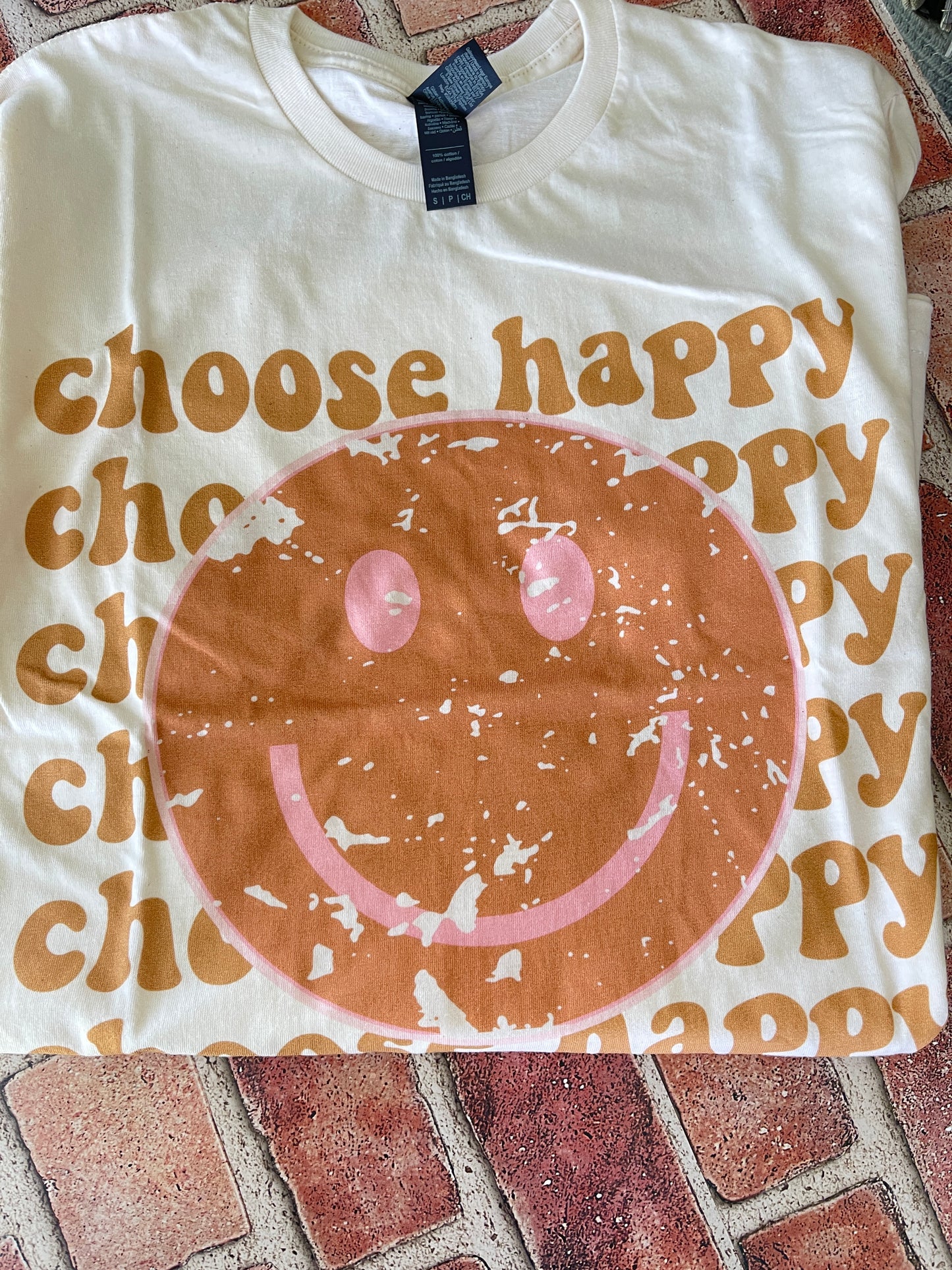 Choose Happy Face Tee