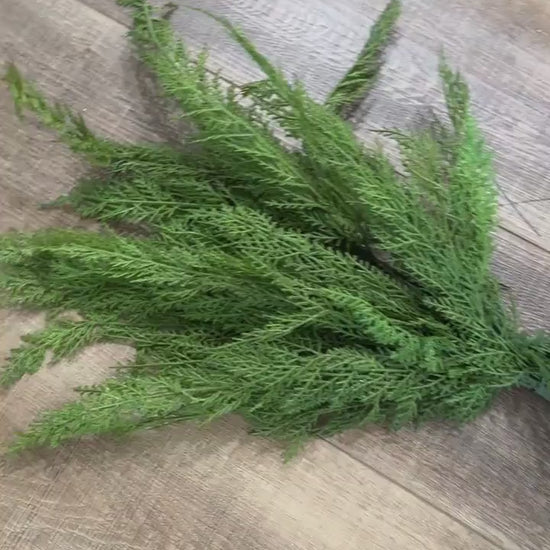 Cedar Swag,  Greenery, Floral Supplies, Wreath Greenery, Christmas Pine Greenery, Wreath Form, Craft Supply, Real Touch Cedar Pine Garland