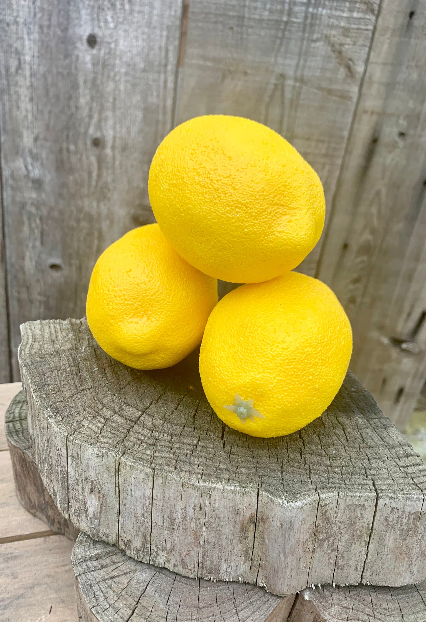 Fake Lemons, Fake Food, Lemon Decor, Decor, Photo Prop, Tiered Tray Decor