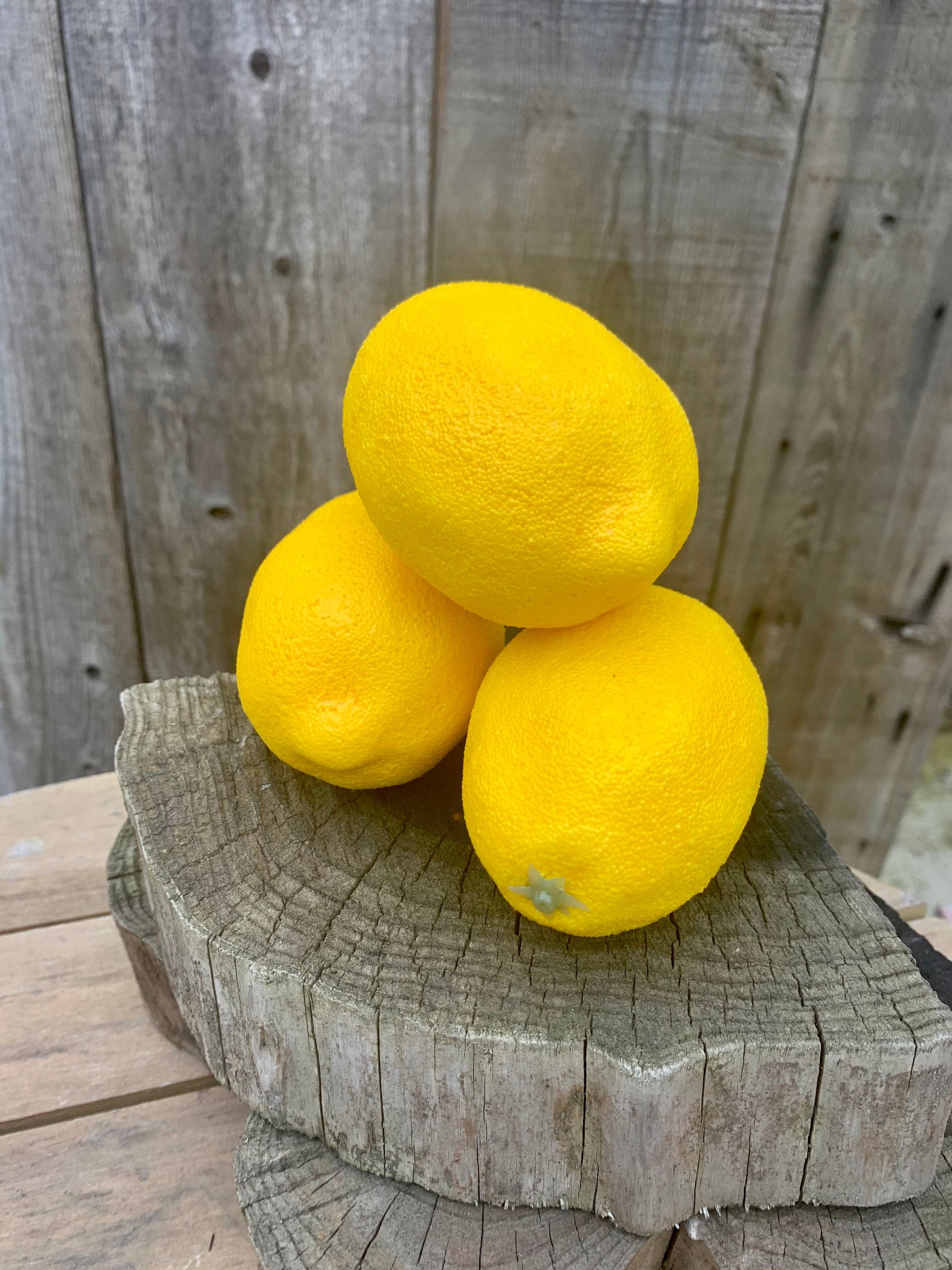 Fake Lemons, Fake Food, Lemon Decor, Decor, Photo Prop, Tiered Tray Decor