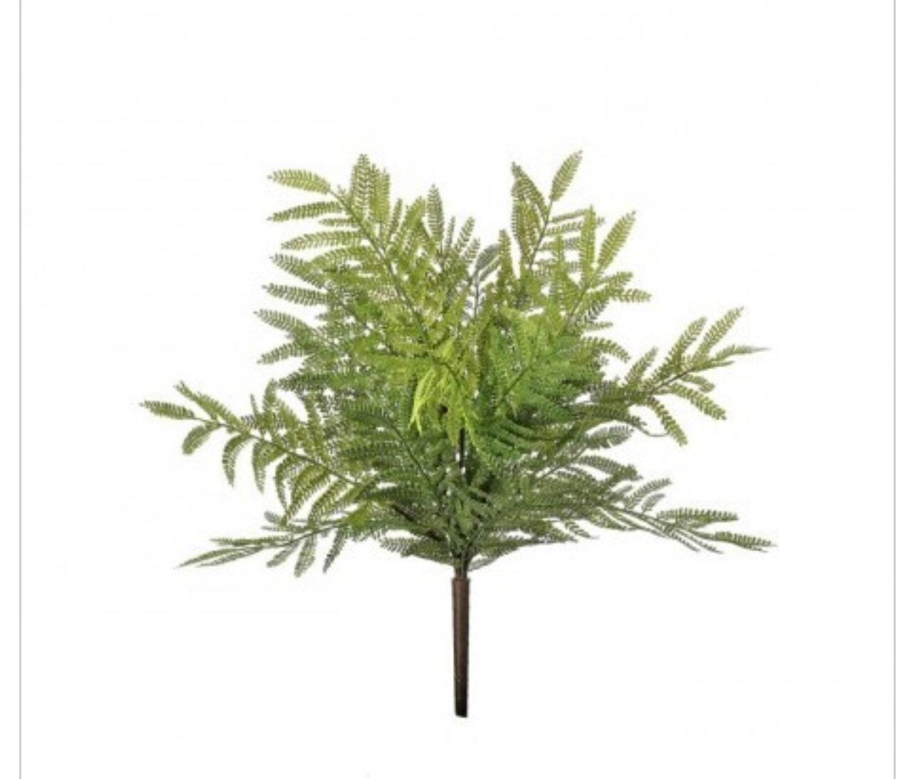 Regency UV Natural Touch Ostrich Fern Bush, Greenery, Floral Supplies, Wreath Greenery, Floral Greenery, Picks, Tiered Tray Greenery