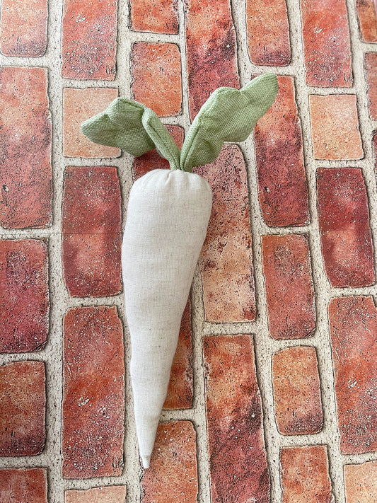 Beige Linen Carrot, Carrot Wreath Attachment, Carrot floral decor, Easter Carrots, craft supply, spring home decor