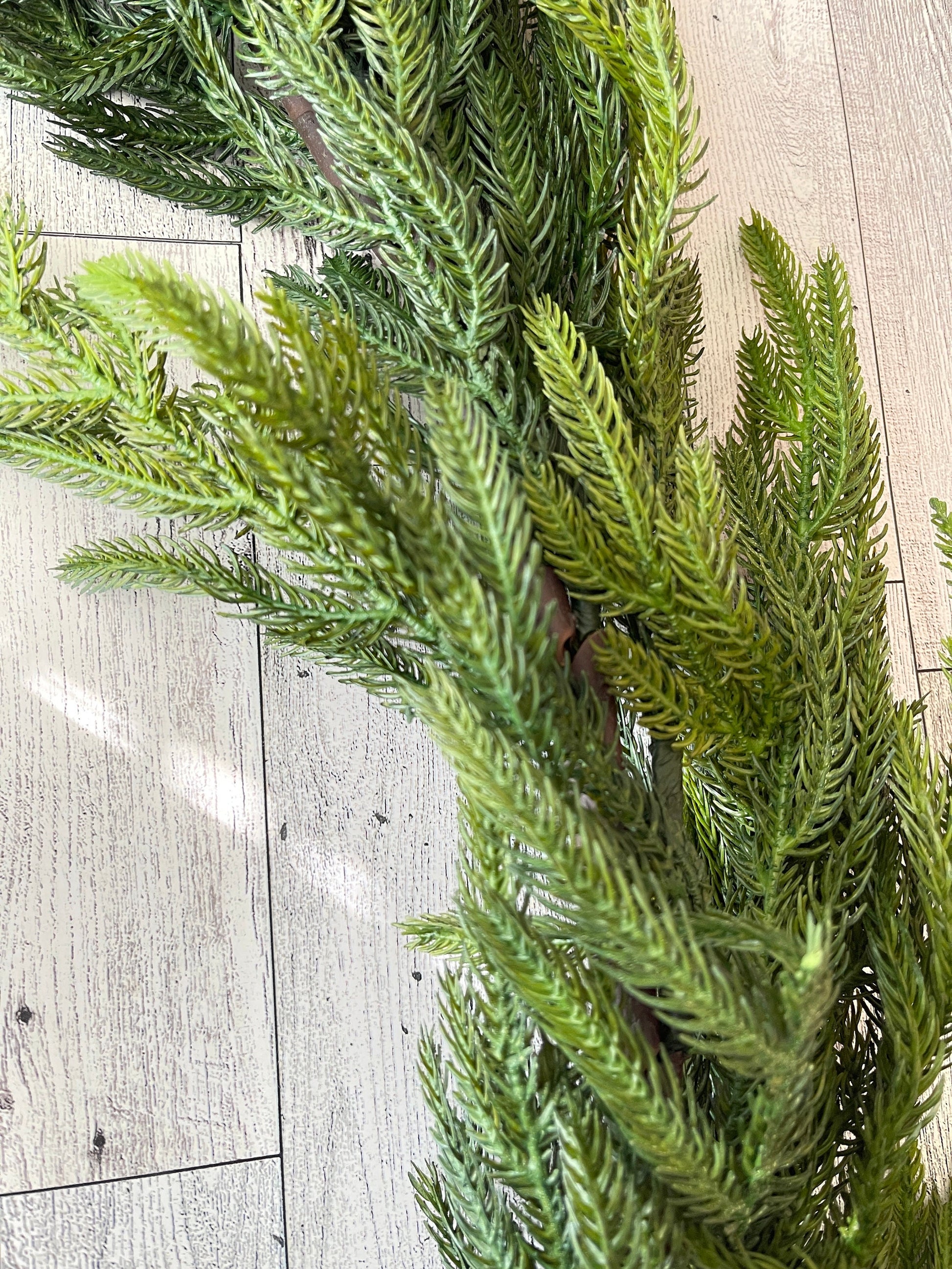 Cedar Garland, Greenery, Floral Supplies, Wreath Greenery, Christmas Pine Greenery, Picks, Craft Supply, Natural Touch Pine Garland