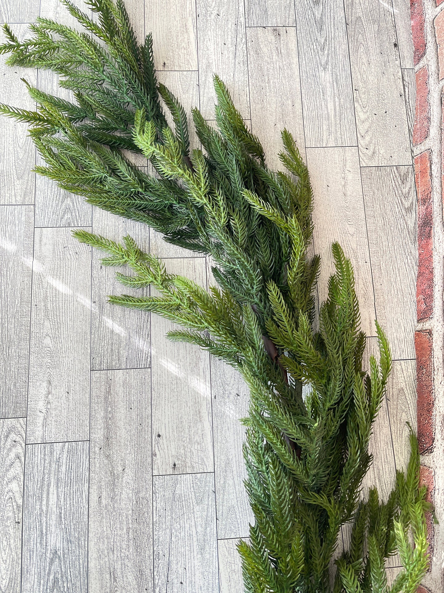 Cedar Garland, Greenery, Floral Supplies, Wreath Greenery, Christmas Pine Greenery, Picks, Craft Supply, Natural Touch Pine Garland